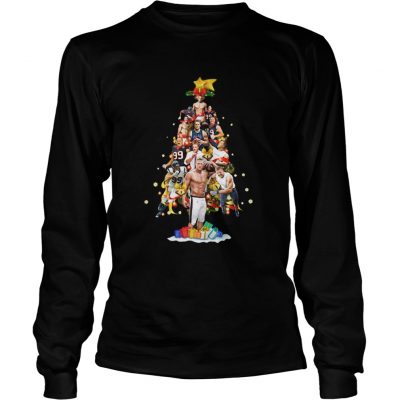 Official JJ Watt Noel Tree Longsleeve Tee