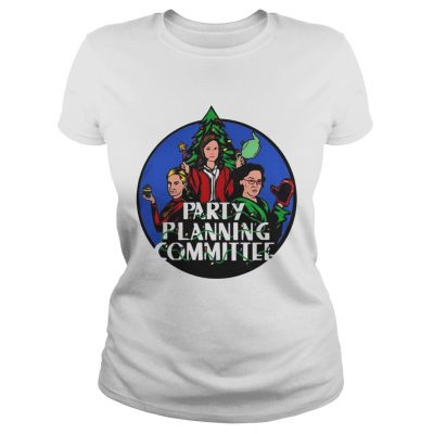 Party planning committee Christmas Ladies Tee