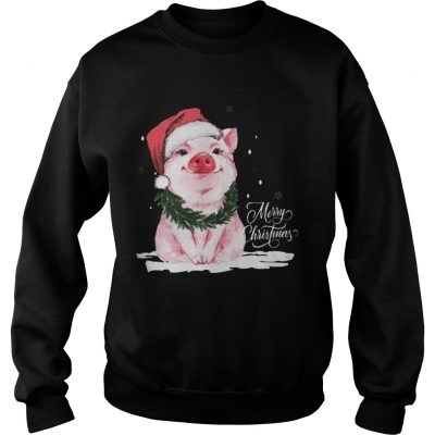 Pig Merry Christmas Sweatshirt