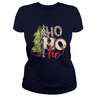 Pine Ho ho ho Christmas Ladies Tee