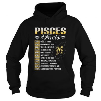 Pisces facts 99% wild at times Hoodie