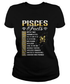 Pisces facts 99% wild at times Ladies Tee