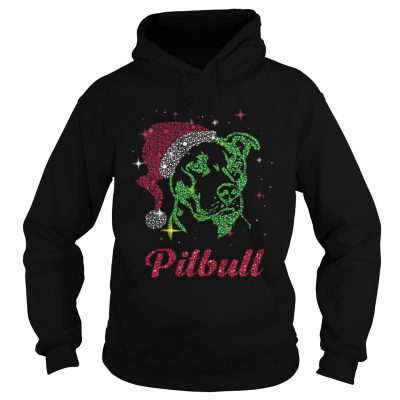 Pitbull Santa Diamond Hoodie