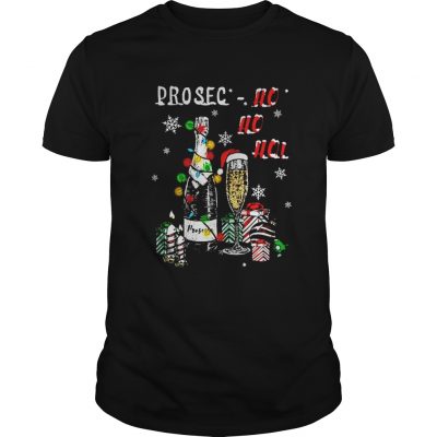 Prosec Ho Ho Ho Prosecco Wine Christmas Guys