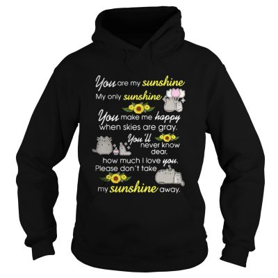 Pusheen you are my sunshine my only sunshine hoodie