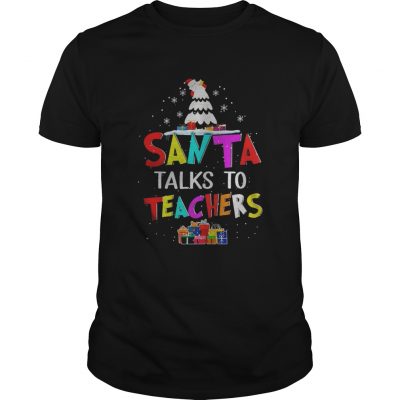 Santa talk to teachers Christmas Guys