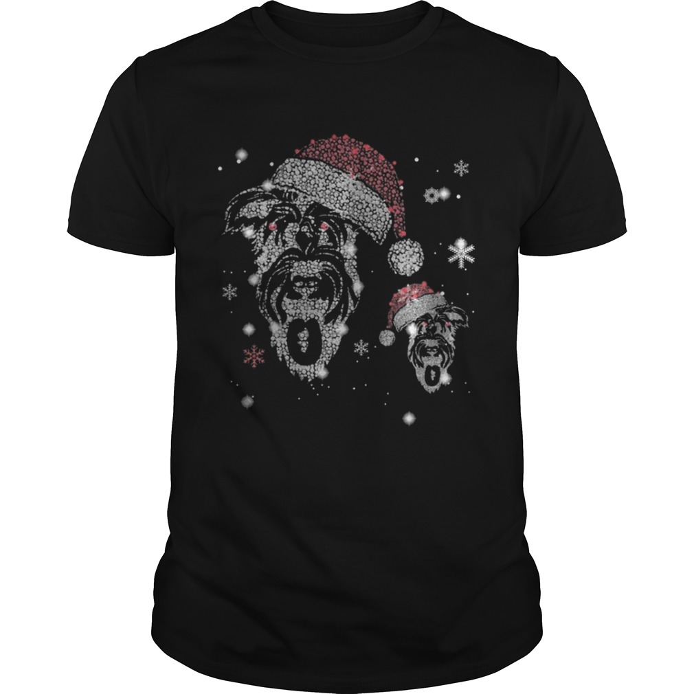 Schnauzer Hat Diamond Christmas shirt