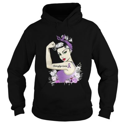 Strong girl fibromyalgia warrior unbreakable hoodie