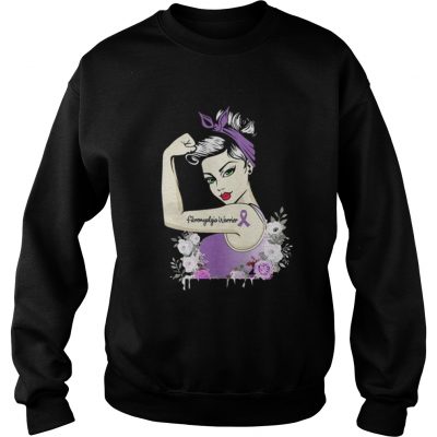 Strong girl fibromyalgia warrior unbreakable sweatshirt