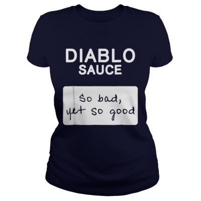 Taco Diablo Sauce Packet Halloween Costume Ladies Tee