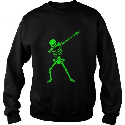 The Dabbing Skeleton ShirtHalloween TShirt Human Skeleton Sweatshirt