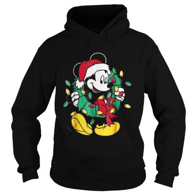 The Disney Mickey Mouse Christmas Lights Hoodie