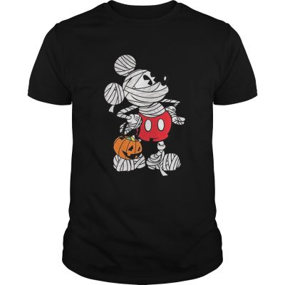 The Disney Mickey Mouse Mummy Halloween Tee Guys