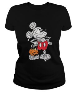 The Disney Mickey Mouse Mummy Halloween Tee Ladies Tee