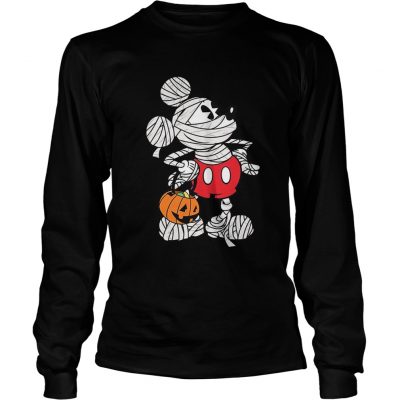 The Disney Mickey Mouse Mummy Halloween Tee Longsleeve Tee