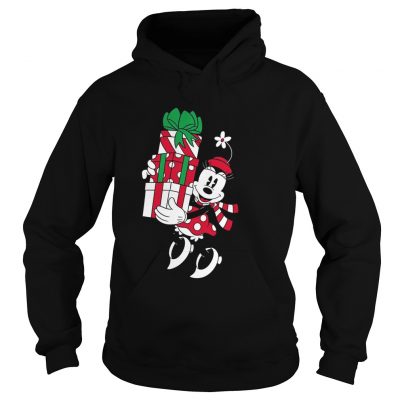 The Disney Minnie Mouse Christmas Gifts Hoodie