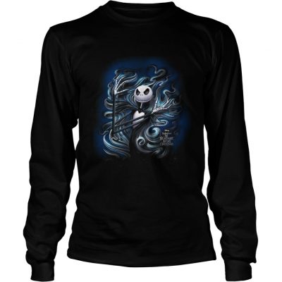 The Disney Nightmare Before Christmas Jack Fog Longsleeve Tee