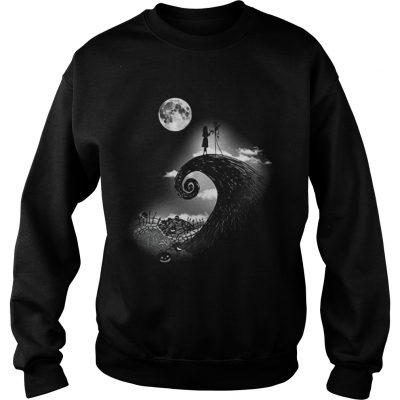 The Disney Nightmare Before Christmas Jack and Sally Sweatshirt