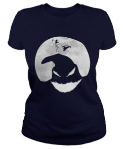 The Disney Nightmare Before Christmas Oogie Boogie Moon Ladies Tee