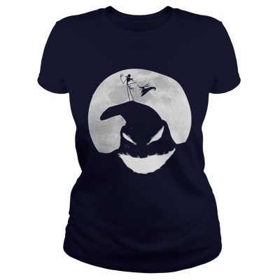 The Disney Nightmare Before Christmas Oogie Boogie Moon Ladies Tee