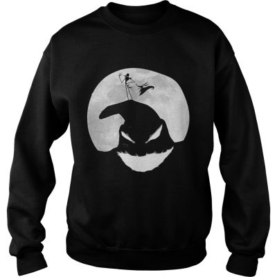 The Disney Nightmare Before Christmas Oogie Boogie Moon Sweatshirt