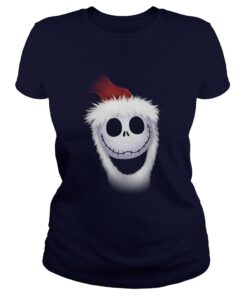 The Disney Nightmare Before Christmas Santa Jack Ladies Tee