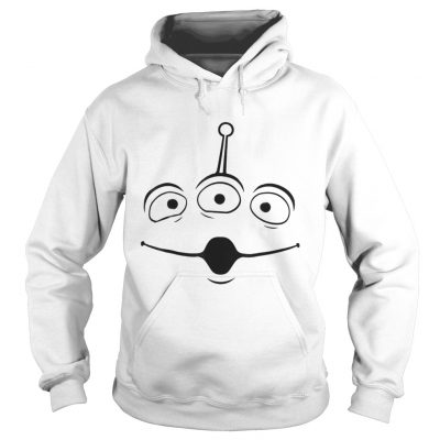 The Disney Pixar Toy Story Alien Face Halloween Graphic hoodie