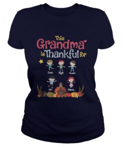 This Grandma is thankful for josh kyle owen Lan dana Ladies Tee