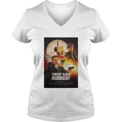 Threat level midnight ladies v-neck