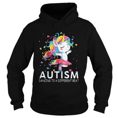 Unicorn Autism Dancing to a different beat Hoodie