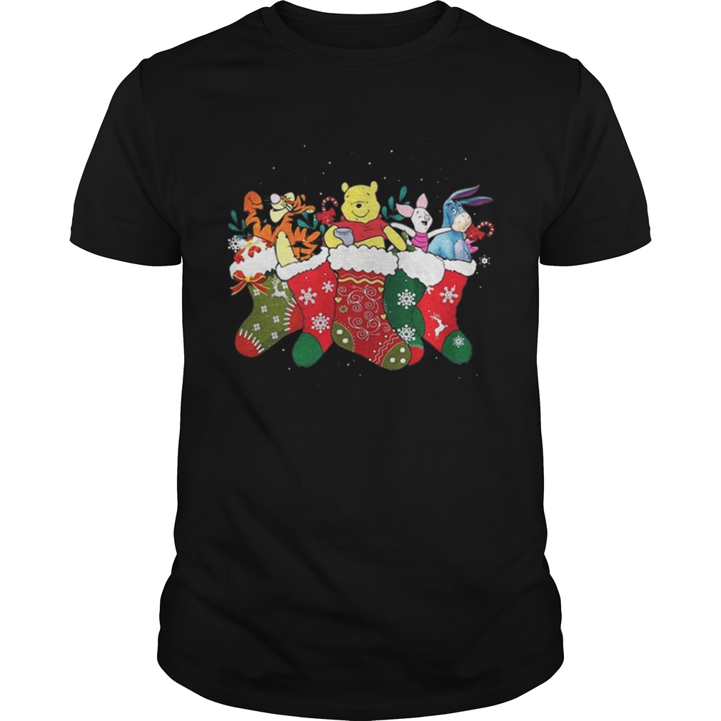 Winnie the Pooh Christmas ugly shirt