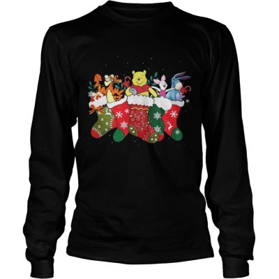 Winnie the Pooh Christmas ugly Longsleeve Tee