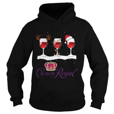 Xmas Crown Royal Wine christmas Hoodie