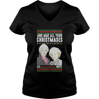 And my all your Christmases Bea White ugly VNeck