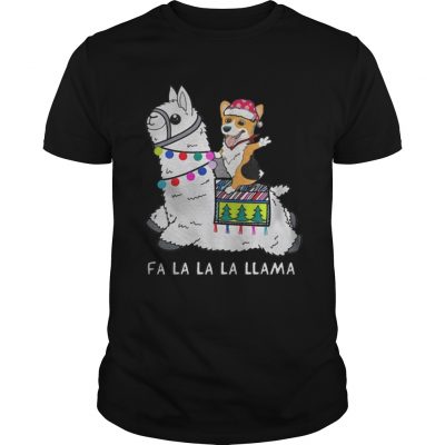  Baby Corgi and Fa la la la llama christmas Guys