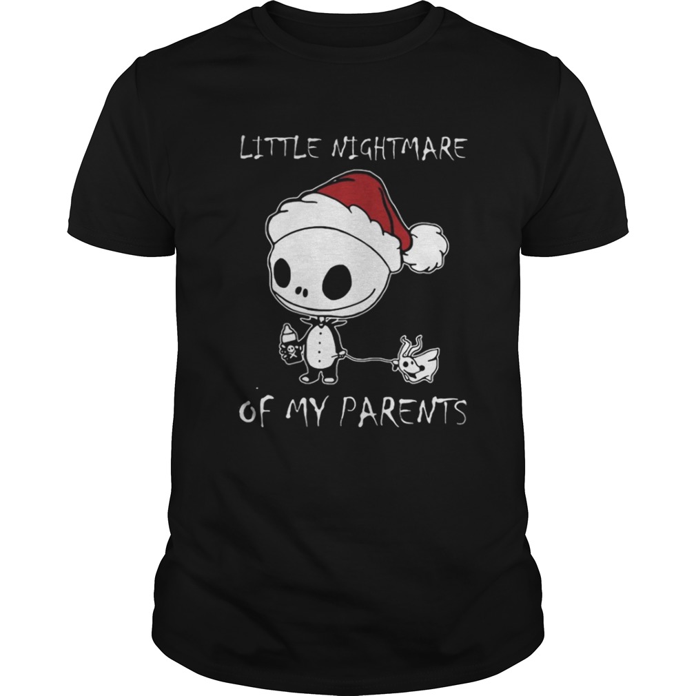 Baby Jack Skellington little nightmare of my parents Christmas shirt