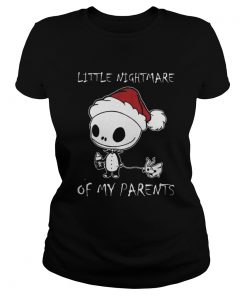 Baby Jack Skellington little nightmare of my parents Christmas Ladies Tee