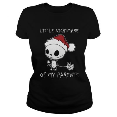 Baby Jack Skellington little nightmare of my parents Christmas Ladies Tee