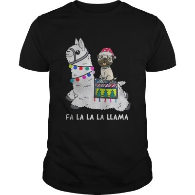 Baby Pug and Fa la la la llama christmas Guys