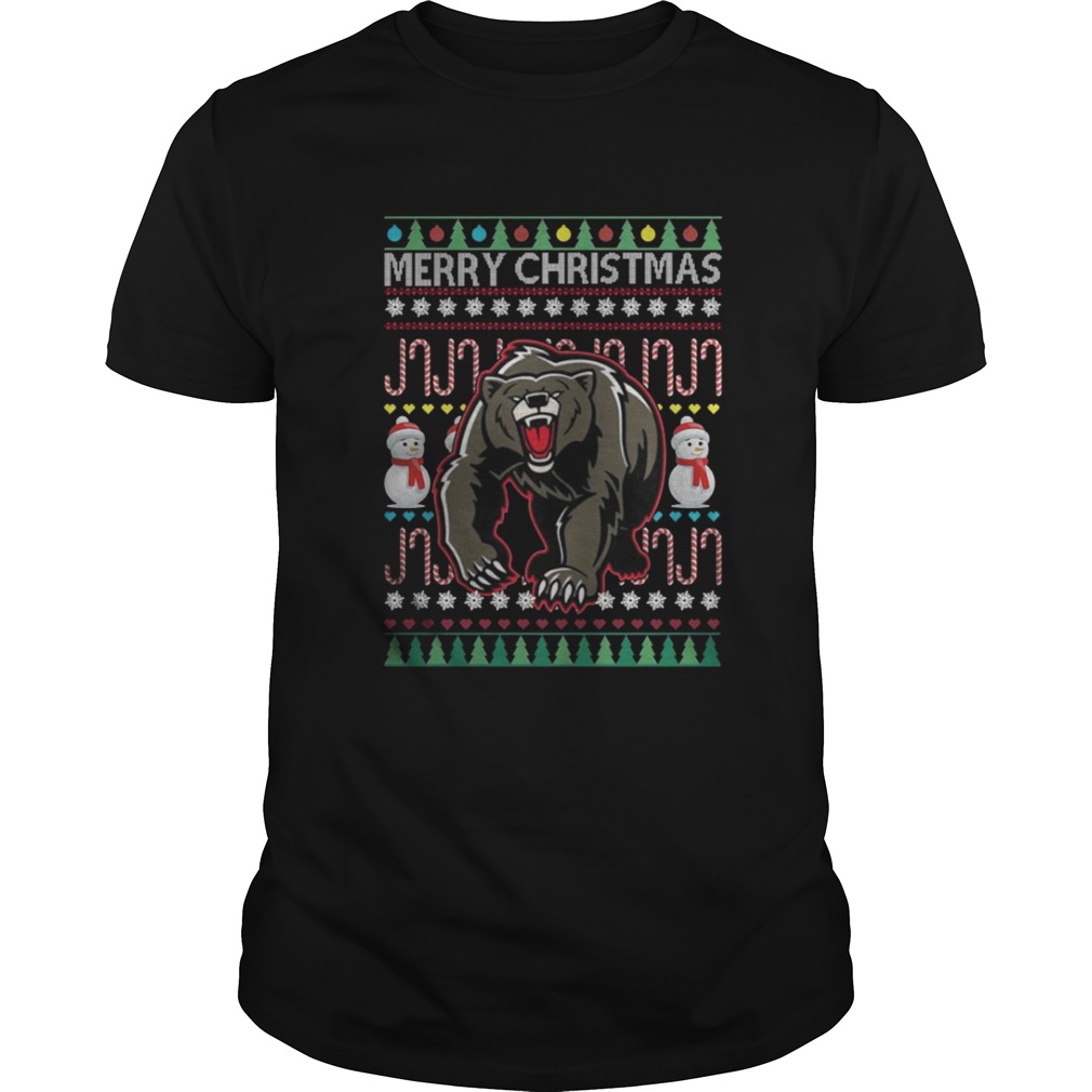 Best Bear Merry Christmas shirt