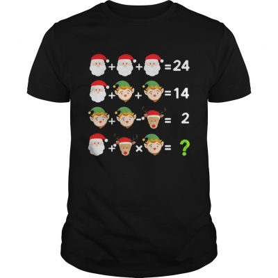 Bedmas Math Equation Math Teacher Christmas Guys