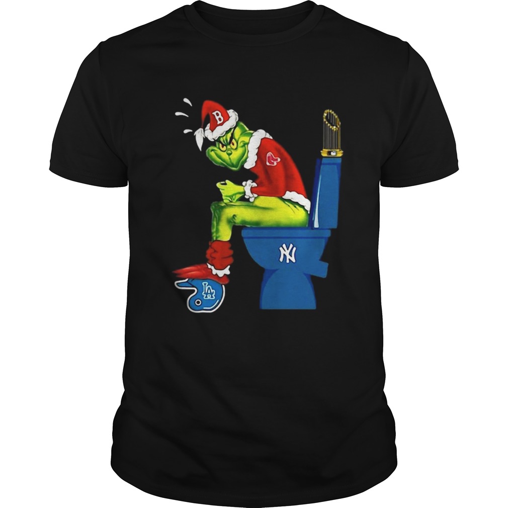 Boston Red Sox Grinch Shirt