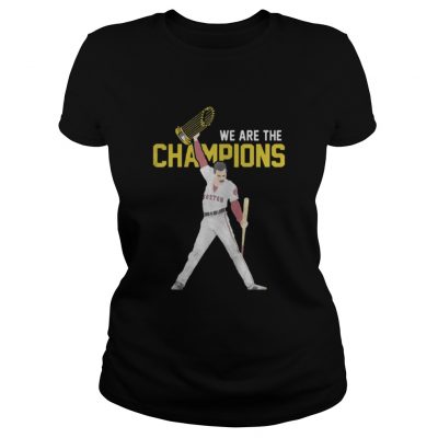 Boston Red Sox We Are The Champions Ladies Tee