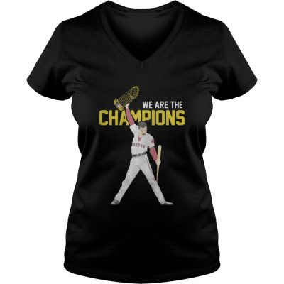 Boston Red Sox We Are The Champions VNeck