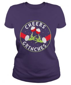 Cheers Grinches Christmas Ladies Tee