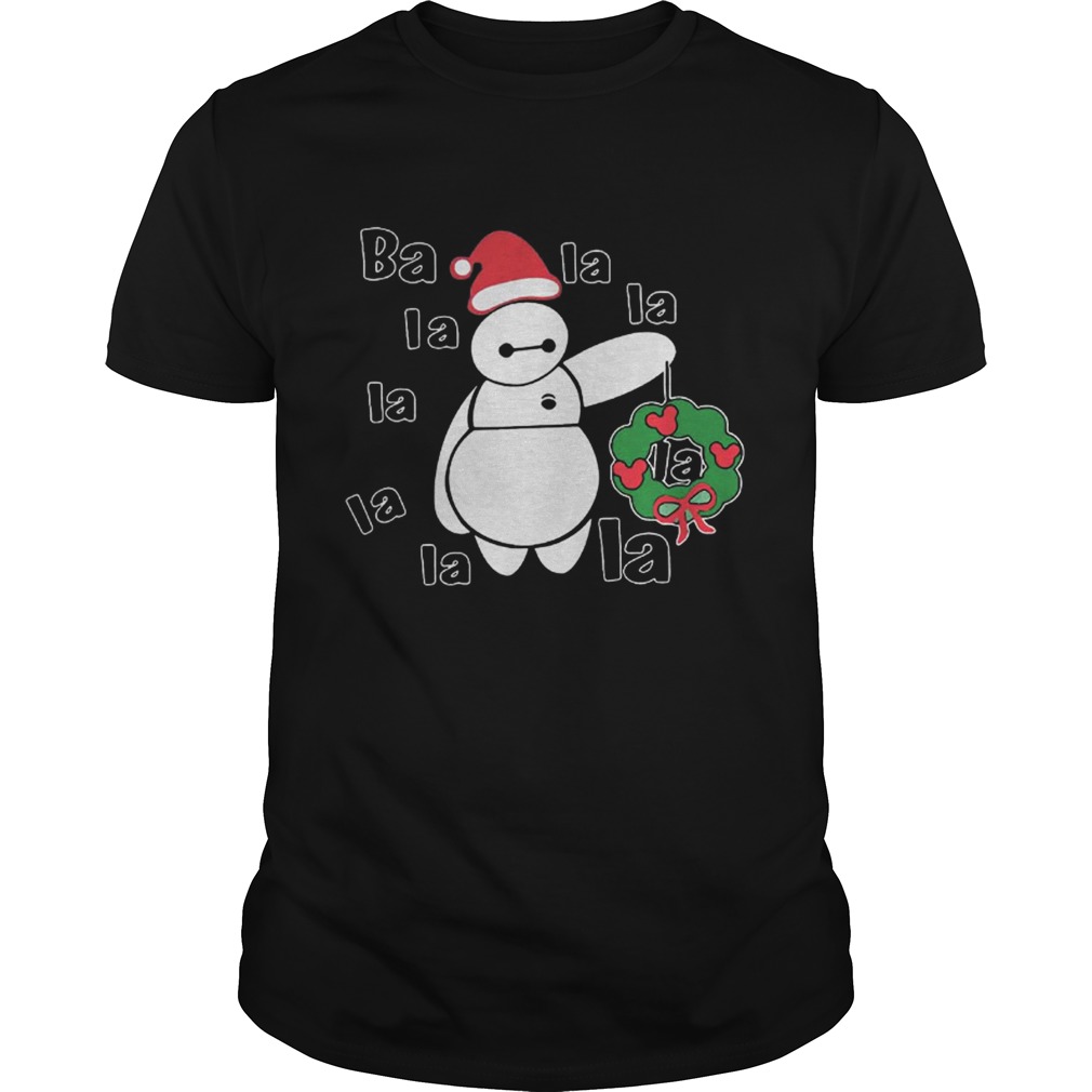 Christmas Big Hero 6 Baymax ba la la la la la la la la shirt