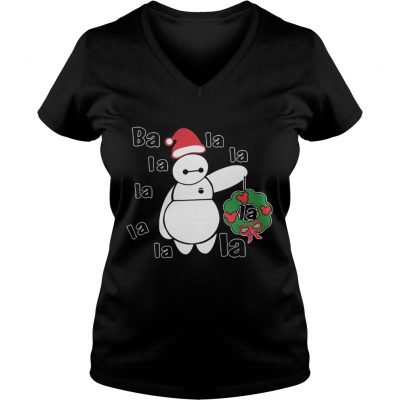 Christmas Big Hero 6 Baymax ba la la la la la la la la VNeck