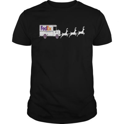 Christmas Fedex Reindeers Guys