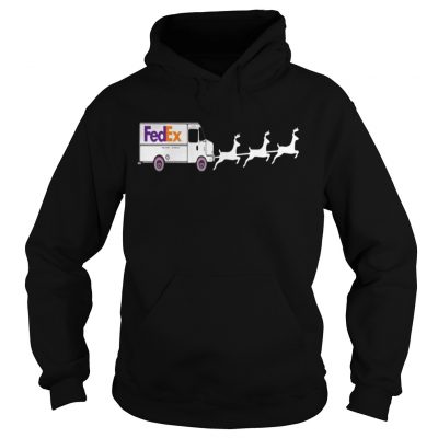 Christmas Fedex Reindeers Hoodie