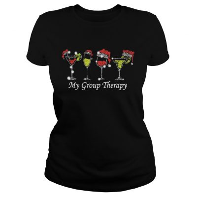 Christmas My Group Therapy Ladies Tee